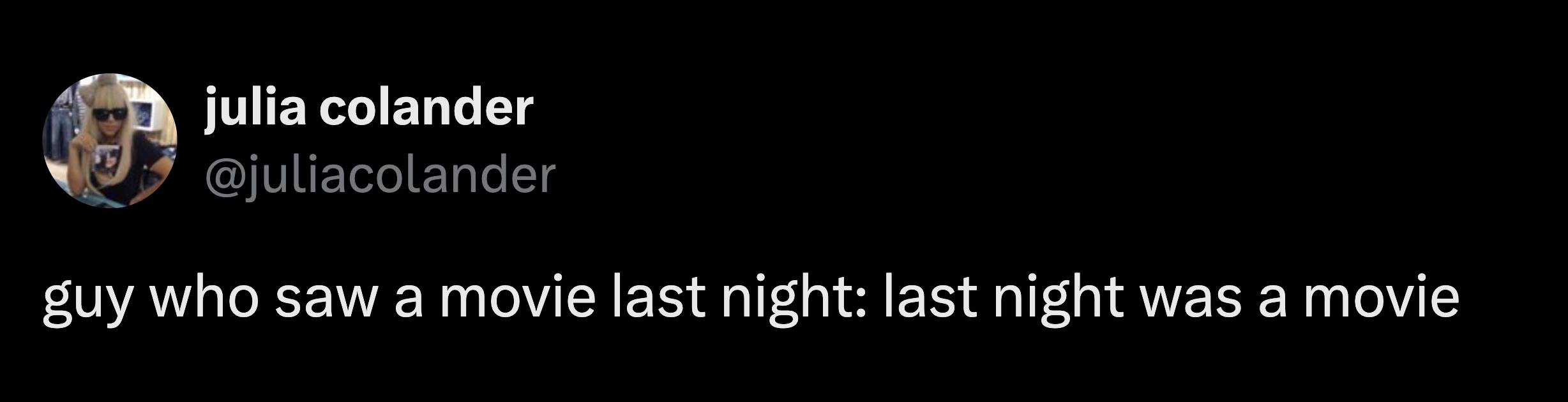 "Last Night", in theaters now